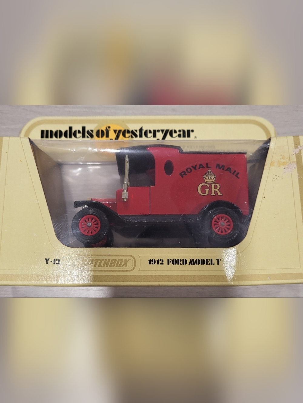 Matchbox Models Of Yesteryear Royal Mail 1912 Ford Modrl T Delivery Van